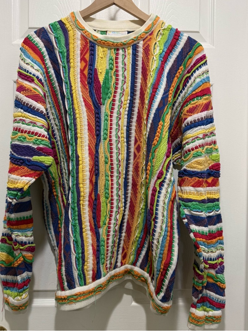 COOGI Vintage Australia 3D Multicolor Sweater